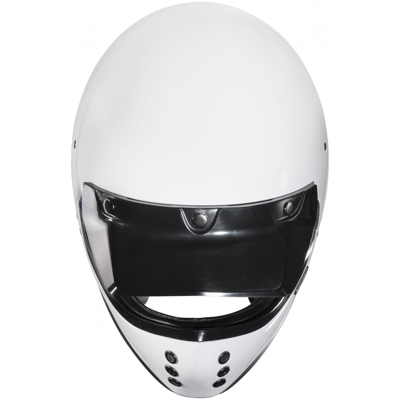 HJC V60 Solid каска за мотоциклет с пълно лице, бяла