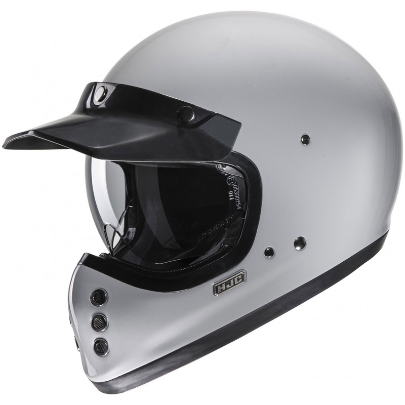HJC V60 Solid каска за мотоциклет с пълно лице, сива