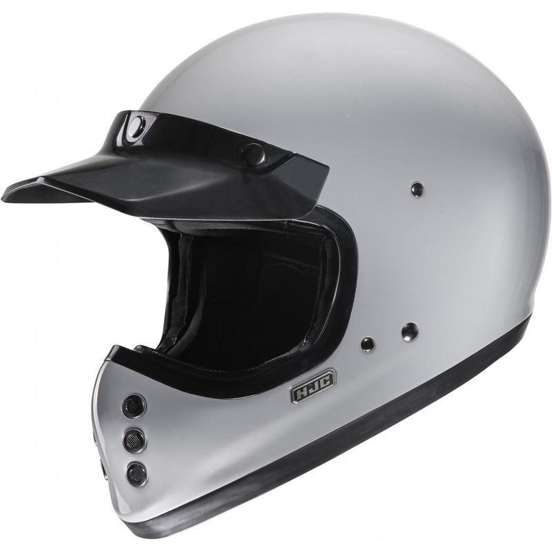 HJC V60 Solid каска за мотоциклет с пълно лице, сива