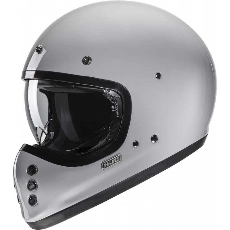 HJC V60 Solid каска за мотоциклет с пълно лице, сива