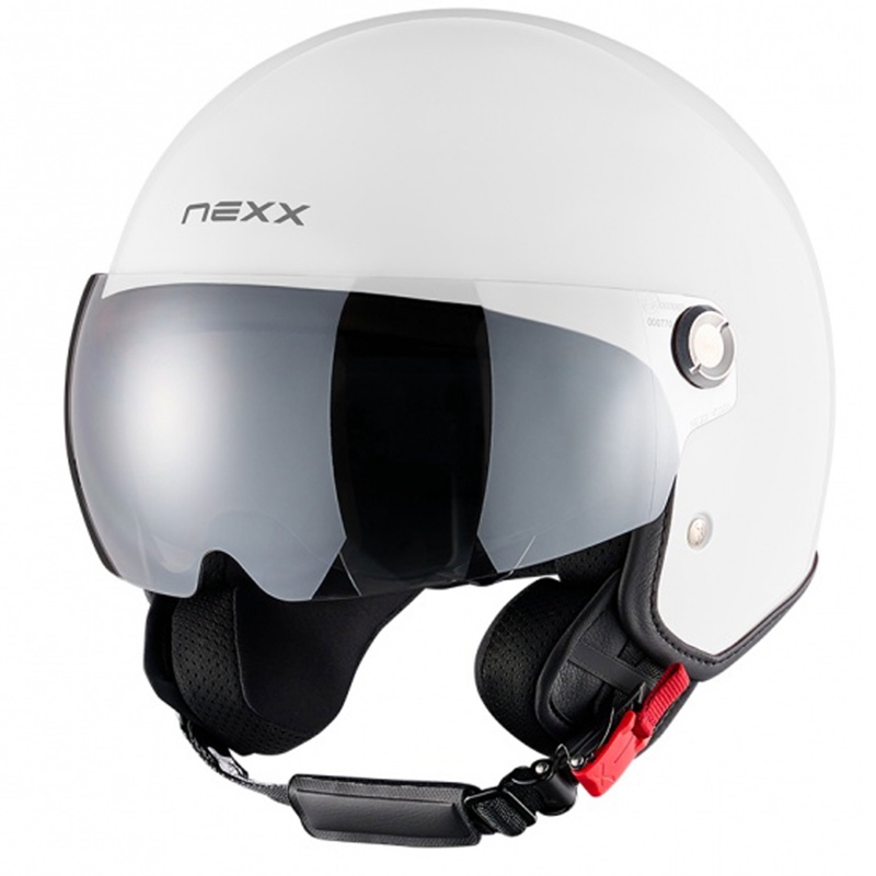 NEXX Y.10 Stiletto Мотоциклетна каска с отворено лице, бяла разпродажба