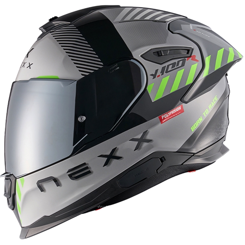 Интегрална мотоциклетна каска NEXX Y.100R Fade grey-black