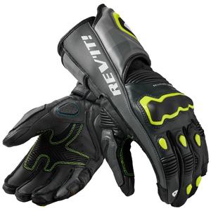 Ръкавици за мотоциклет Revit Quantum 3 grey-fluo yellow