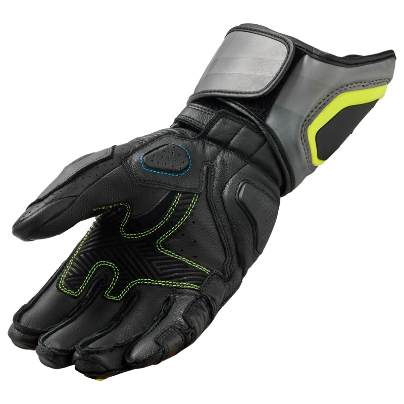 Ръкавици за мотоциклет Revit Quantum 3 grey-fluo yellow