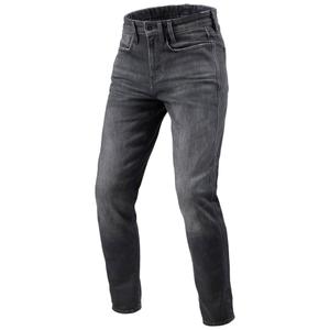 Дънки Revit Kai Skinny Mid Grey Stone с изрязани краища за мотоциклети
