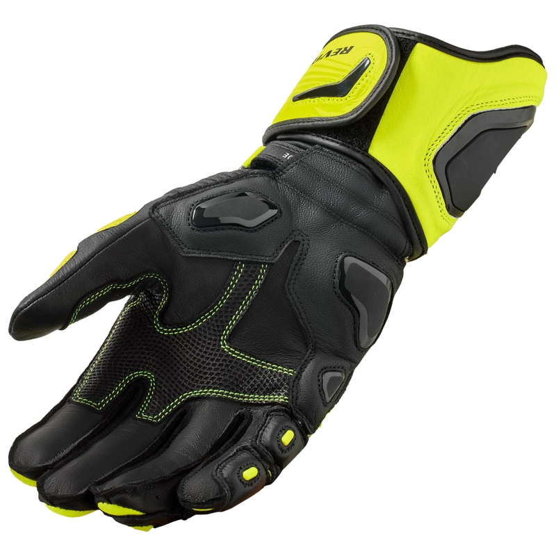 Ръкавици за мотоциклет Revit Jerez 4 fluo yellow-black