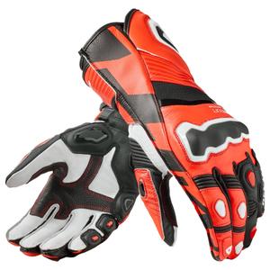 Ръкавици за мотоциклет Revit Jerez 4 fluo red-black