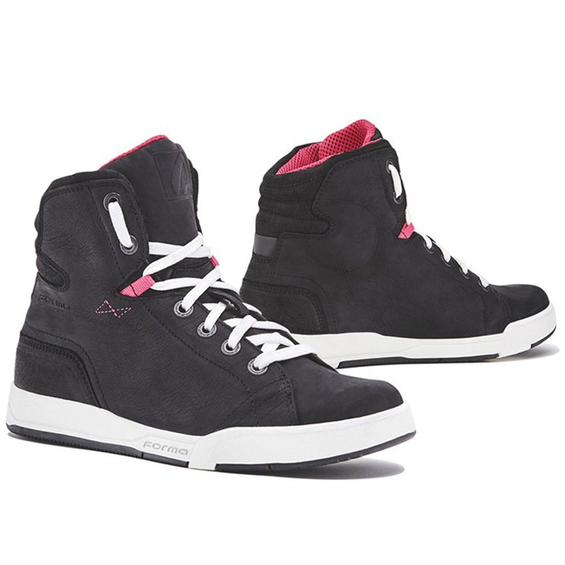Дамски мотоциклетни ботуши Forma Swift Lady Dry Black and White