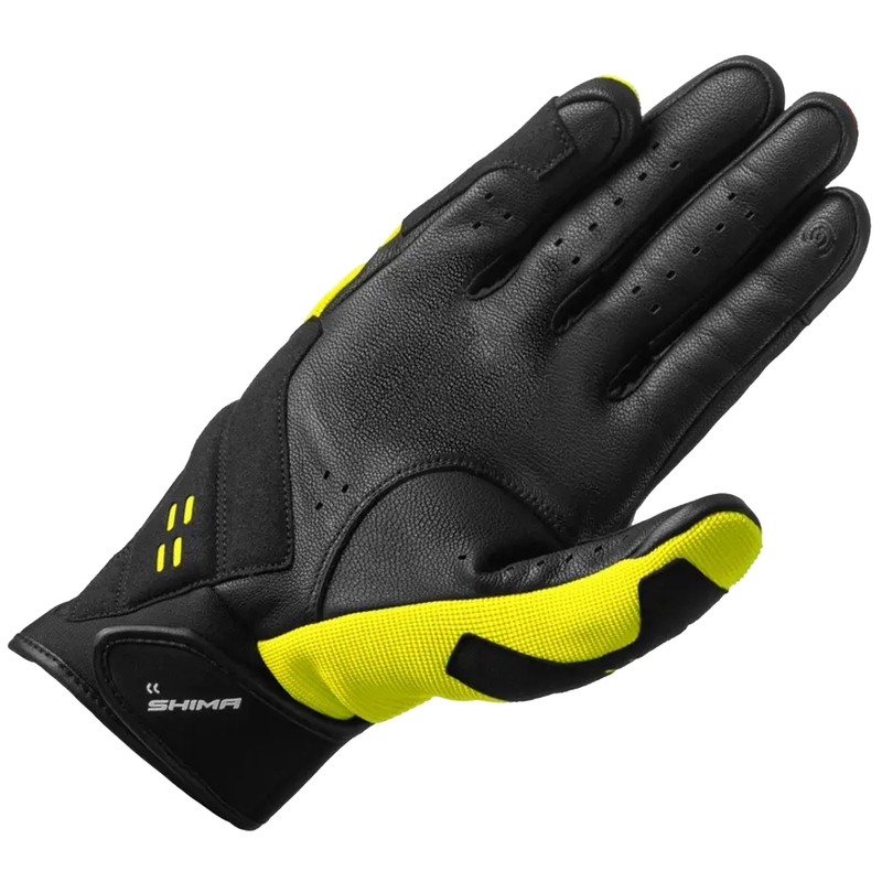Ръкавици за мотоциклет Shima Drift fluo yellow-black