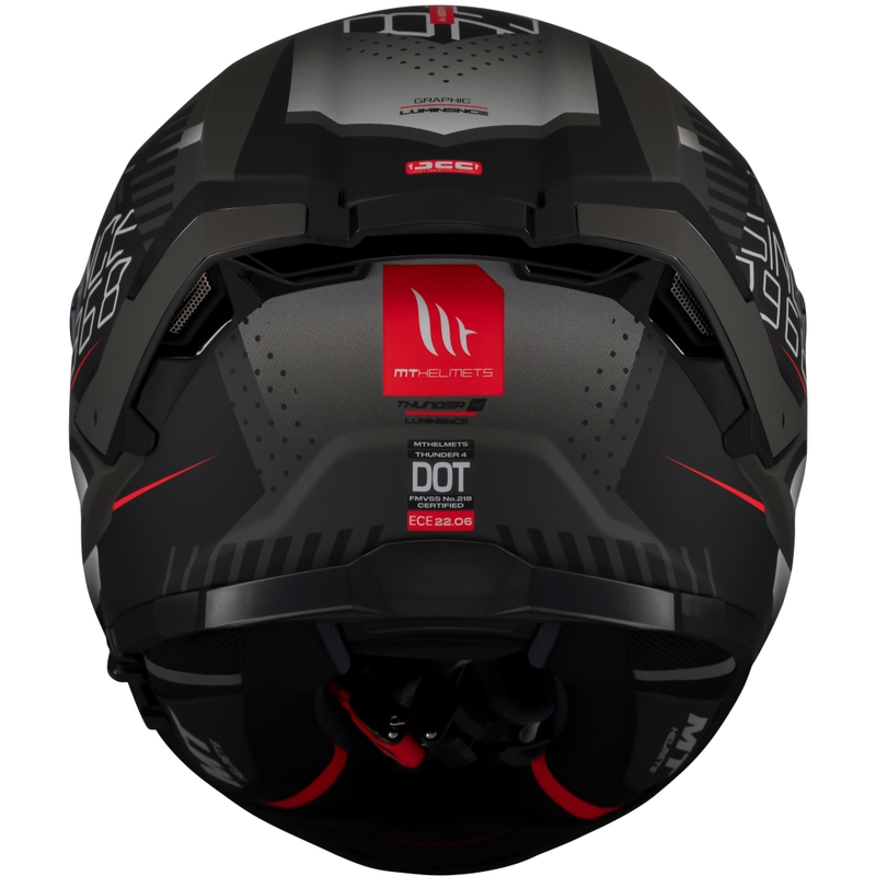 Мотоциклетна каска MT Thunder 4 SV Luminence, матово черна