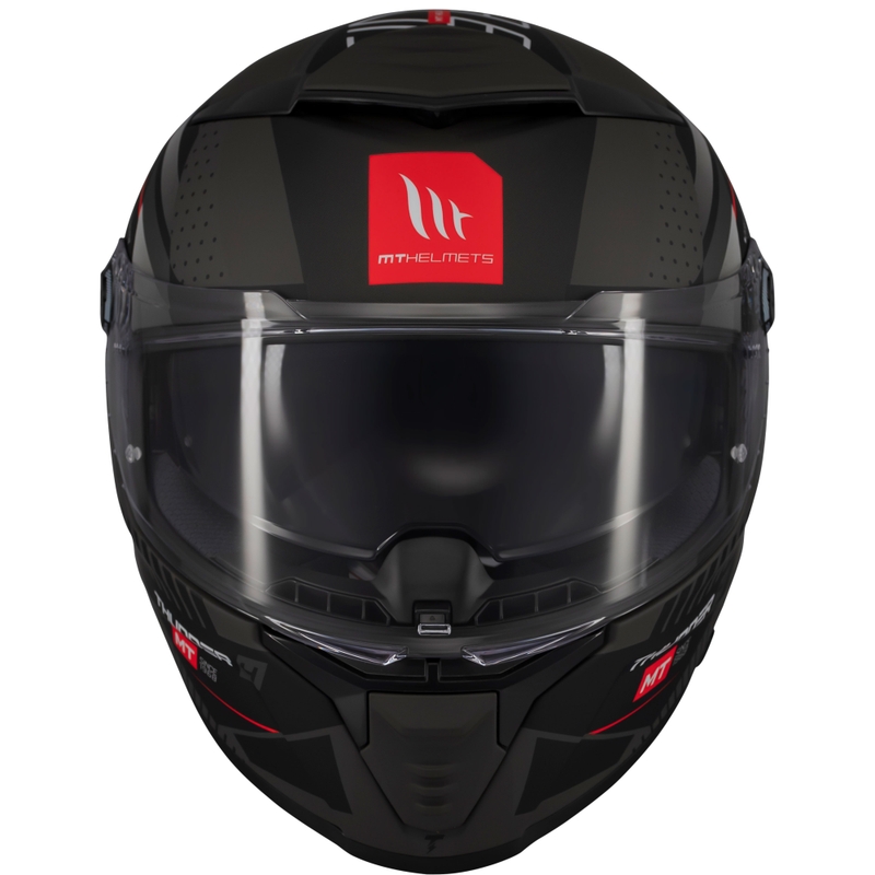 Мотоциклетна каска MT Thunder 4 SV Luminence, матово черна
