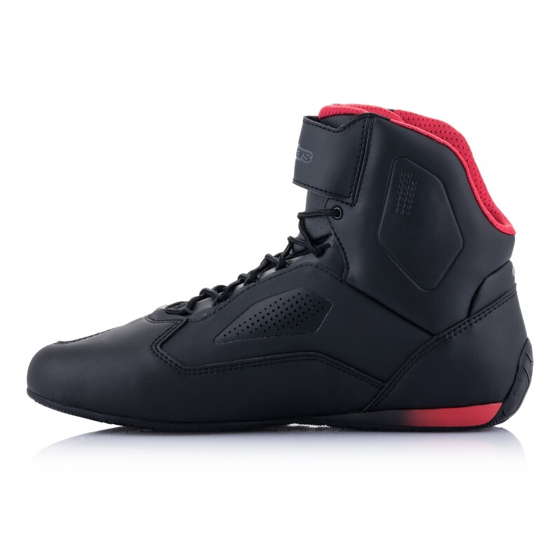 Alpinestars Faster 3 Rideknit Black-Red-Fluo Yellow-Grey Мотоциклетни ботуши