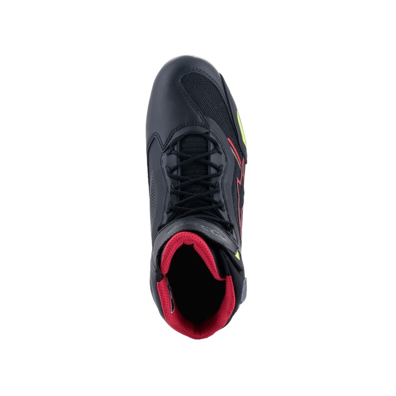 Alpinestars Faster 3 Rideknit Black-Red-Fluo Yellow-Grey Мотоциклетни ботуши