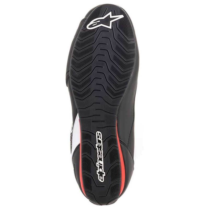 Alpinestars Faster 3 Rideknit Black, White and Red Мотоциклетни ботуши