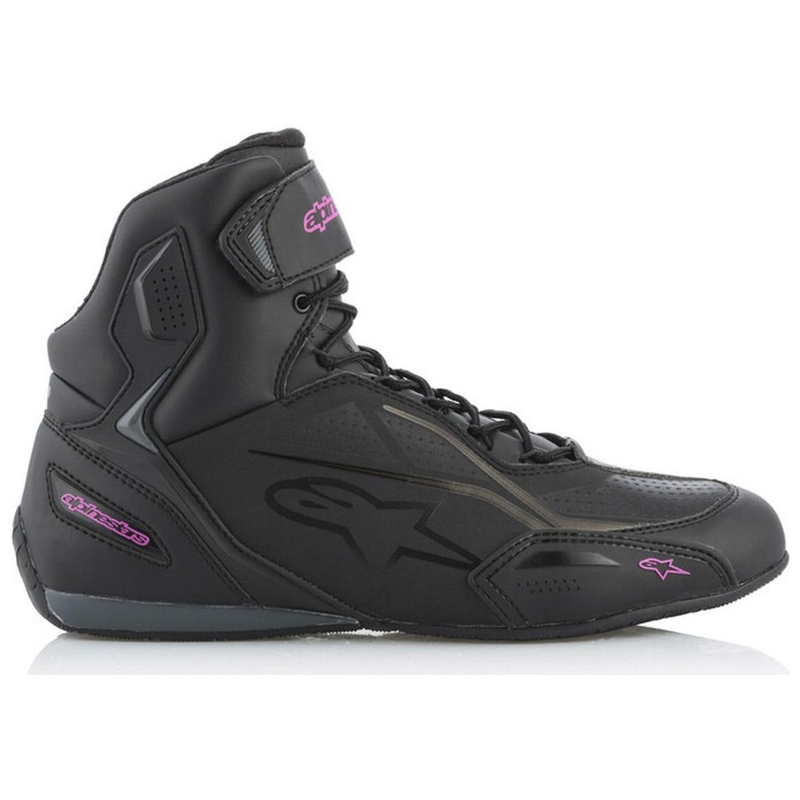 Alpinestars Stella Faster 3 дамски мотоциклетни ботуши черни и лилави
