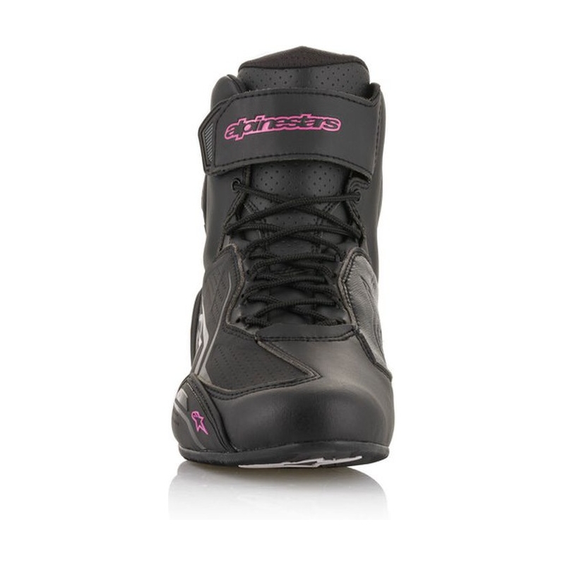 Alpinestars Stella Faster 3 дамски мотоциклетни ботуши черни и лилави