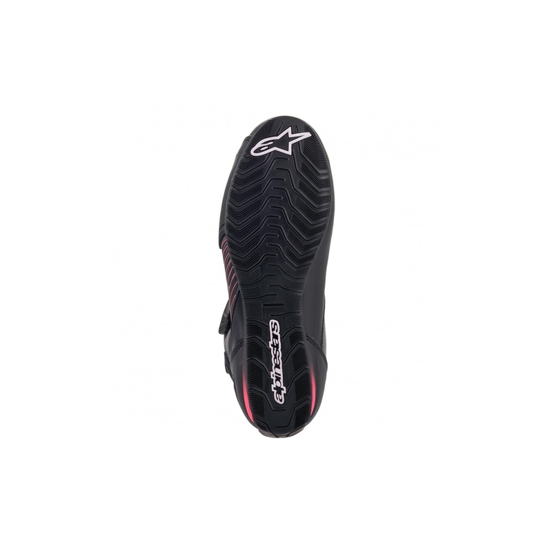 Alpinestars Женски Stella Faster 3 Черно-сребристо-розови мотоциклетни ботуши