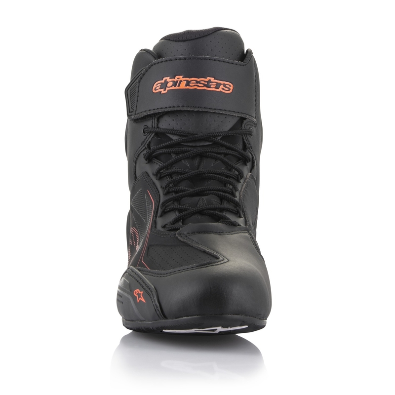 Alpinestars Faster 3 Drystar Black-Fluo Red Мотоциклетни ботуши