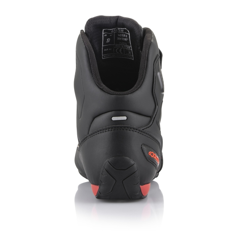 Alpinestars Faster 3 Drystar Black-Fluo Red Мотоциклетни ботуши