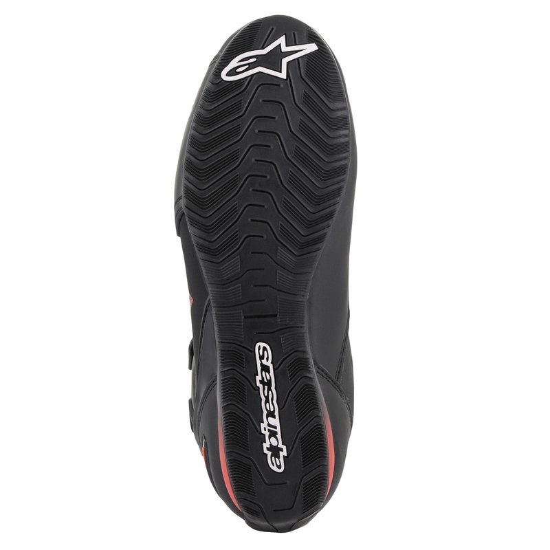 Alpinestars Faster 3 Drystar Black-Fluo Red Мотоциклетни ботуши