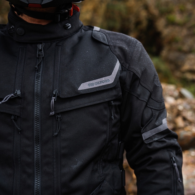 Мотоциклетно яке Oxford Advanced Rockland Dry2Dry Black
