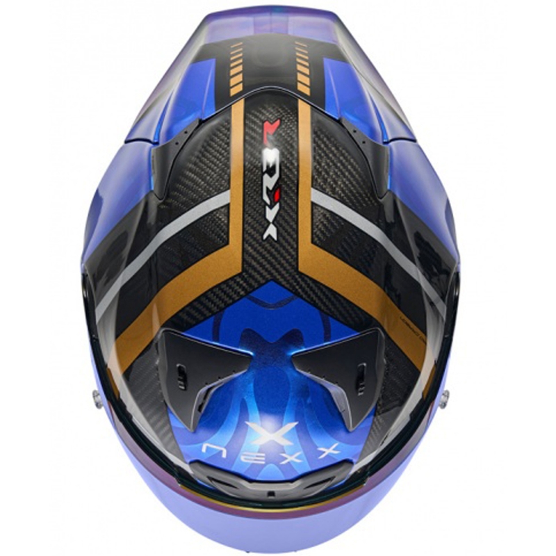 Nexx X.R3R Swirl интегрална мотоциклетна каска тъмно синя