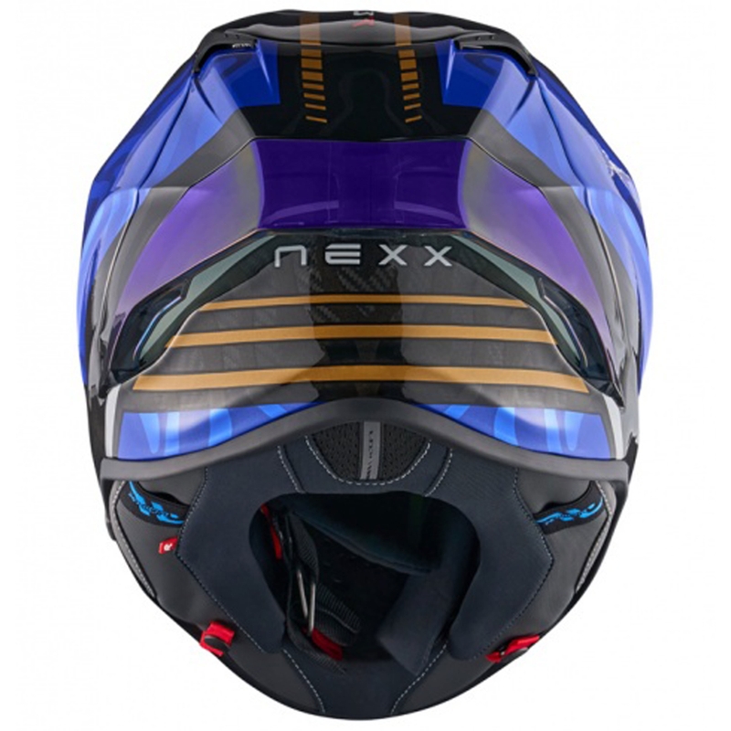 Nexx X.R3R Swirl интегрална мотоциклетна каска тъмно синя