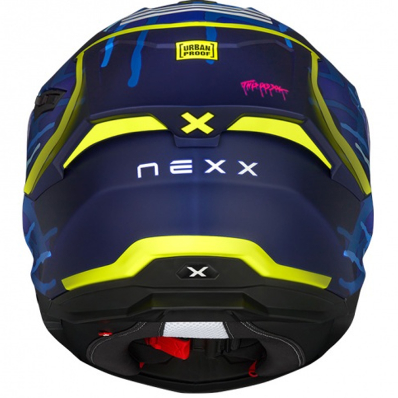 Интегрална мотоциклетна каска Nexx Y.100R Urbangram тъмно синя разпродажба