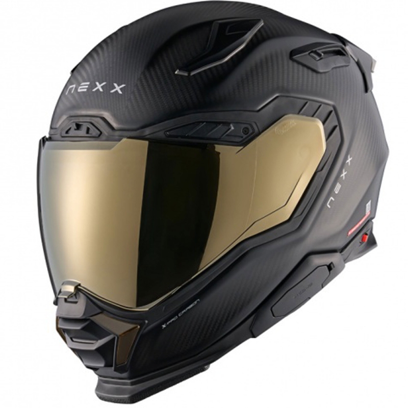 Интегрална мотоциклетна каска Nexx X.WST3 Zero PRO Carbon матово злато