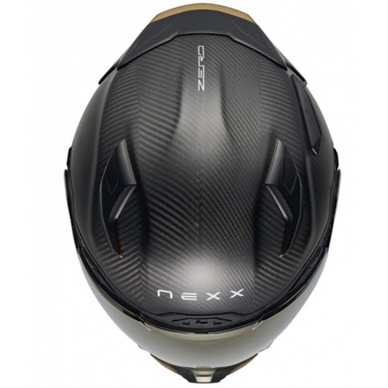 Интегрална мотоциклетна каска Nexx X.WST3 Zero PRO Carbon матово злато