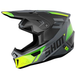 Мотокрос каска Shot Lite Ultra matt fluo yellow