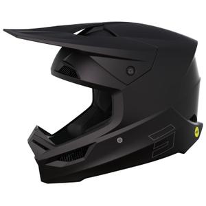 Мотокрос каска Shot Race Solid Black разпродажба
