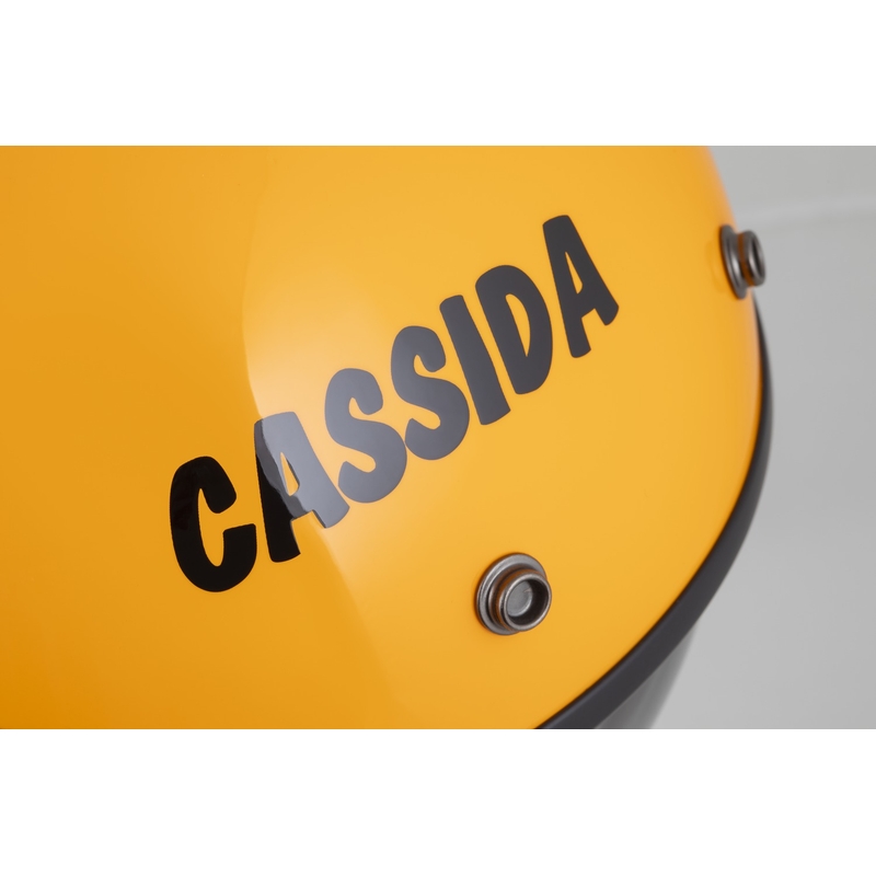 Cassida Oxygen 2.0 Gear отворена каска за мотоциклет жълто-черна