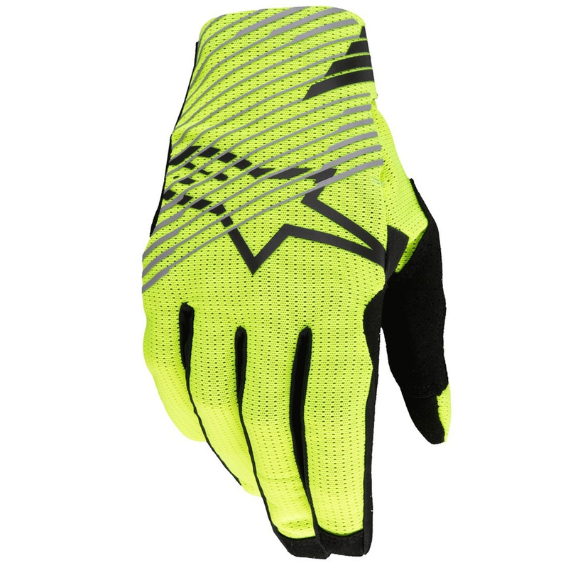 Alpinestars Radar Pro мотокрос ръкавици флуор жълти