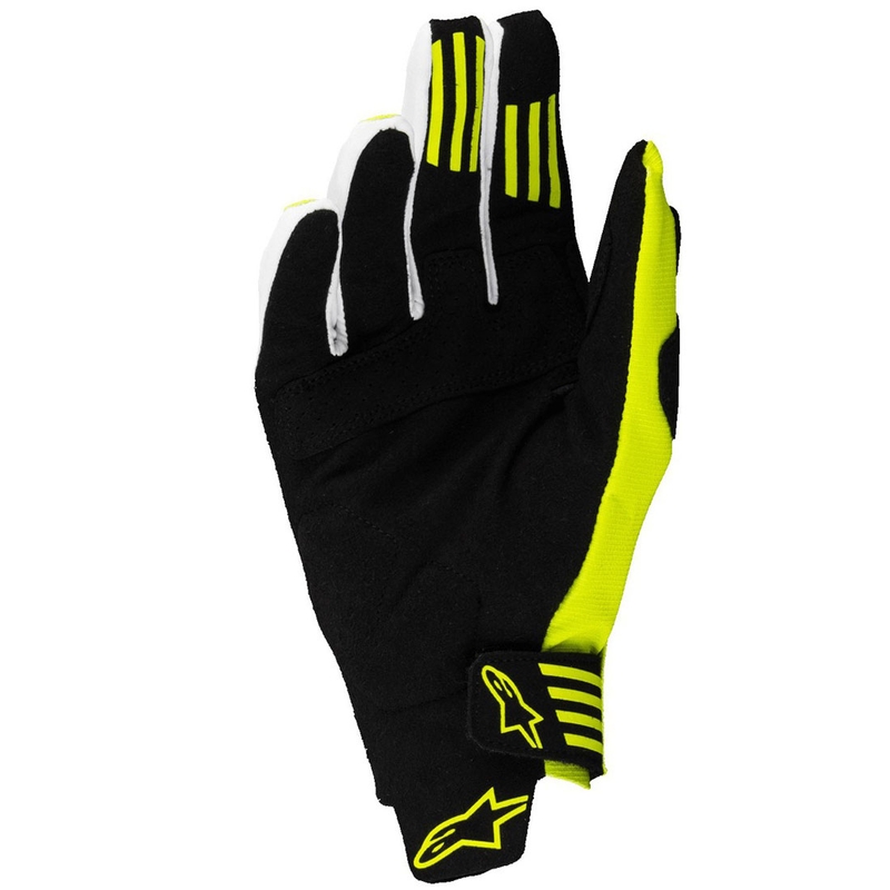 Ръкавици за мотокрос Alpinestars Techstar черно-флуо жълто