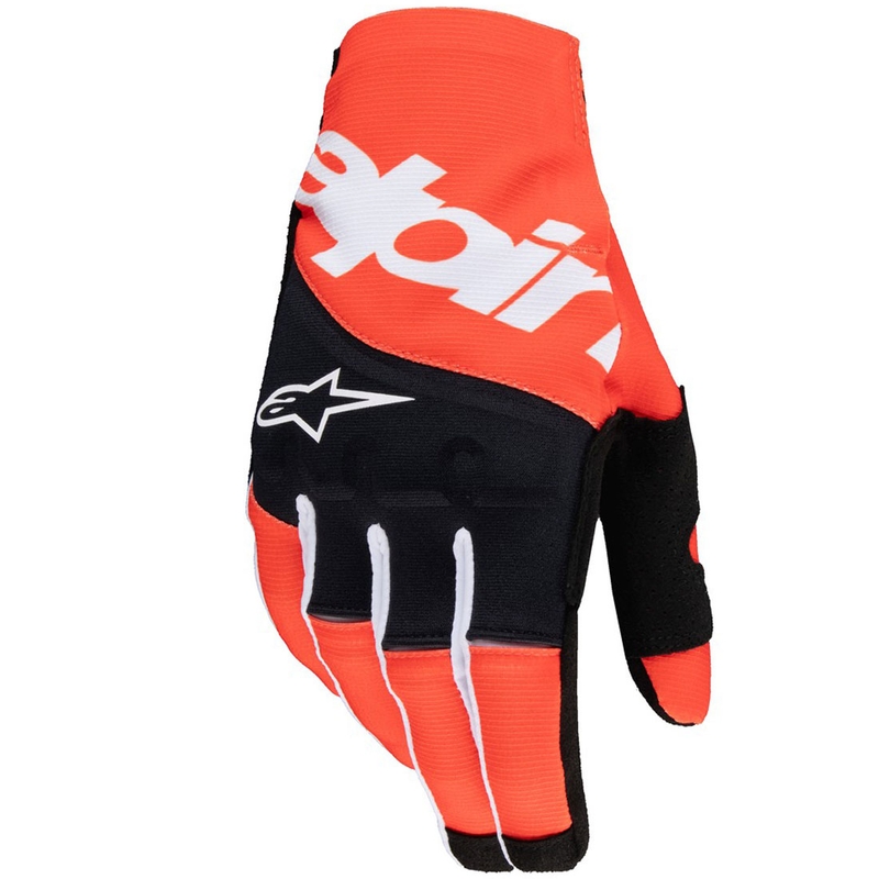 Ръкавици за мотокрос Alpinestars Techstar черно-оранжеви