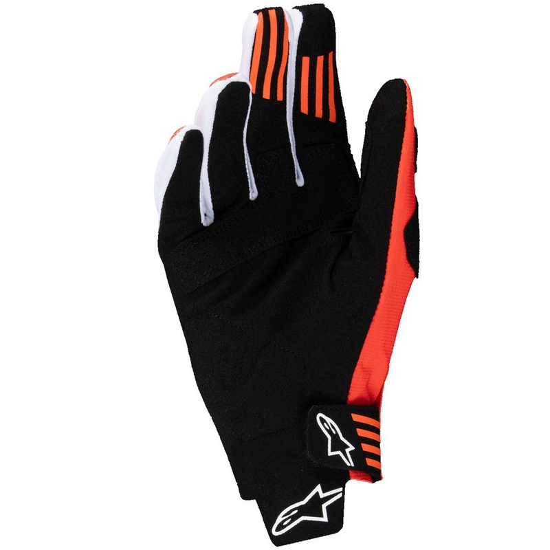 Ръкавици за мотокрос Alpinestars Techstar черно-оранжеви