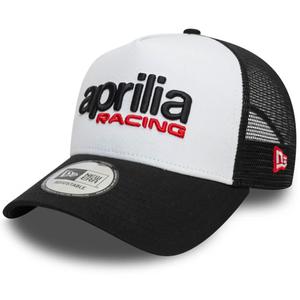 Шапка Aprilia Trucker бяло-черна