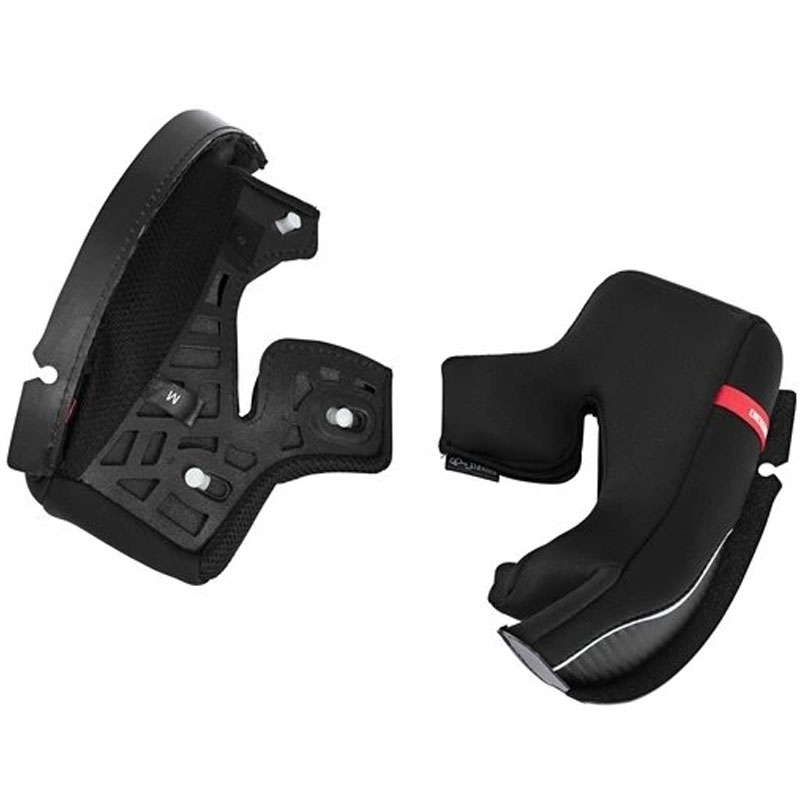 Подложки за бузите за мотоциклетни каски Scorpion EXO-1500 AIR, черни