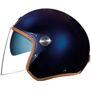 Отворена мотоциклетна каска Nexx X.G30 Clubhouse SV тъмно синя