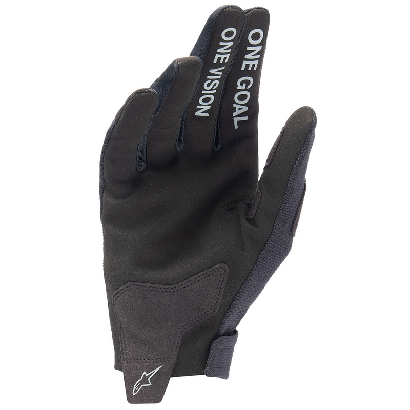 Детски ръкавици за мотокрос Alpinestars Radar черно-сребристо