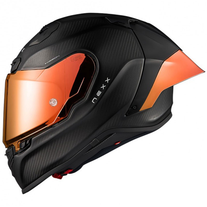 Nexx X.R3R Zero PRO 2 Carbon MT Мотоциклетна каска с пълно лице, матово червена разпродажба