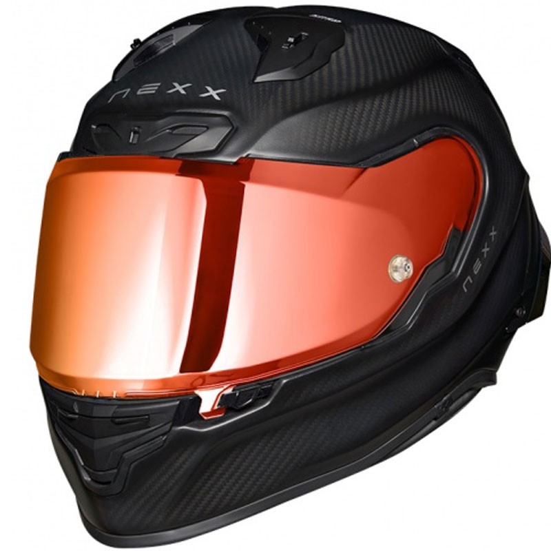 Nexx X.R3R Zero PRO 2 Carbon MT Мотоциклетна каска с пълно лице, матово червена разпродажба
