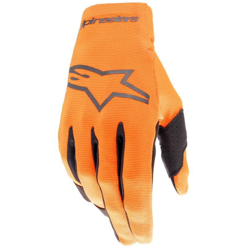 Детски ръкавици за мотокрос Alpinestars Radar оранжево-черни