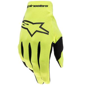 Детски ръкавици за мотокрос Alpinestars Radar флуор жълто-черни