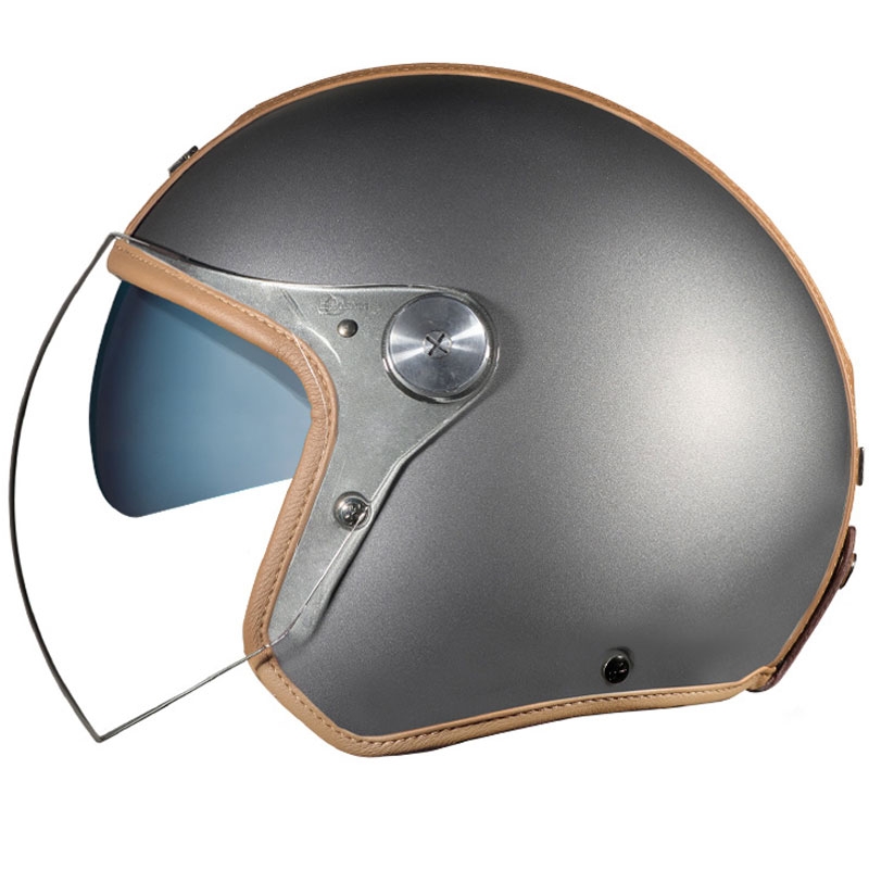 Отворена каска Nexx X.G30 Groovy SV сиво-кафява разпродажба
