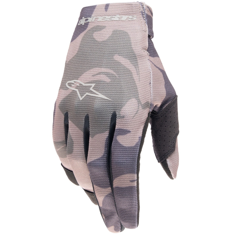 Детски ръкавици за мотокрос Alpinestars Radar Green Camo-Brown