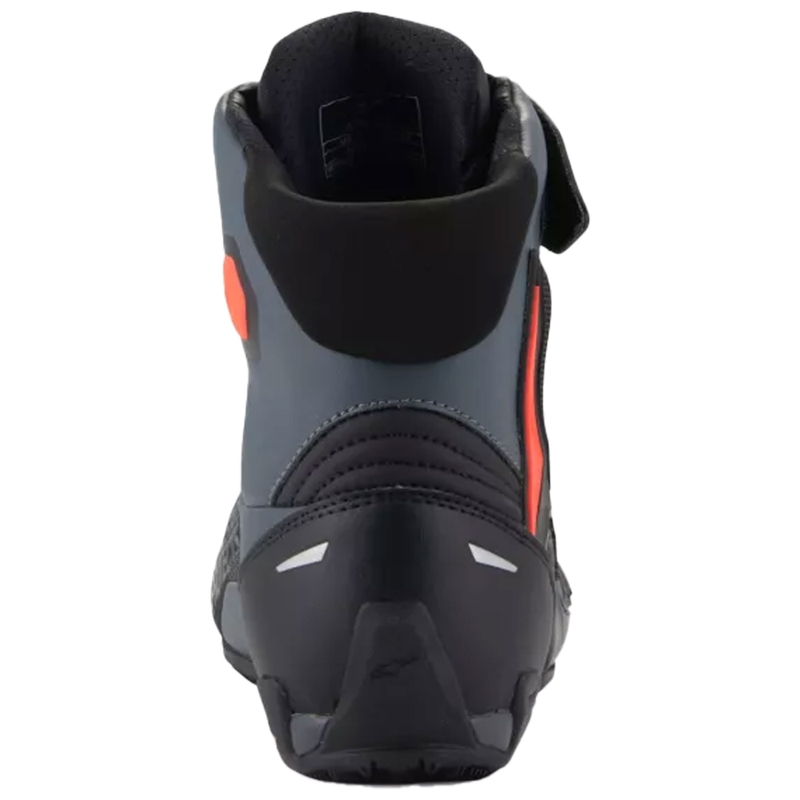 Мото ботуши Alpinestars Faster-4 черно-сиво-червено флуоресно