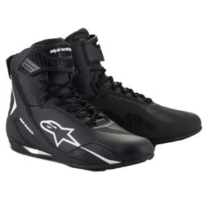 Мото ботуши Alpinestars Faster-4 черно-бели