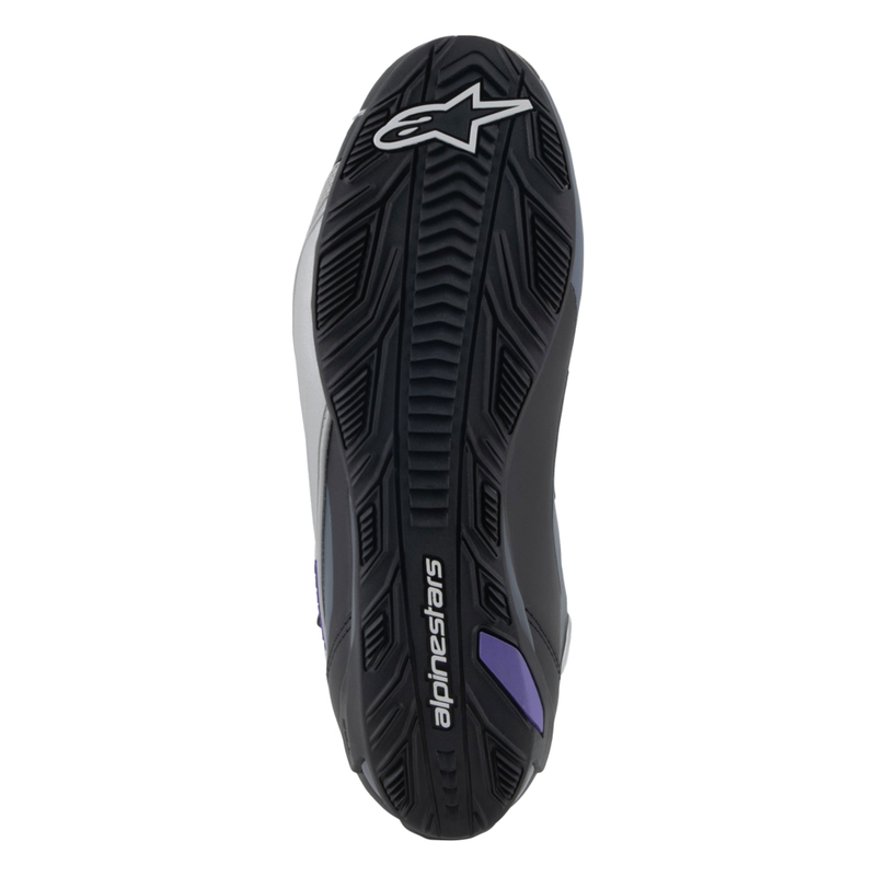 Дамски мото боти Alpinestars Stella Faster-4 черно-сиво-лилаво